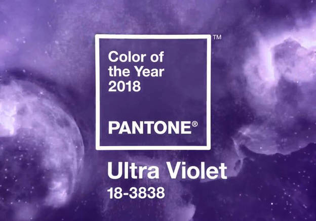 Webdesign 2018 - Pantone Violet