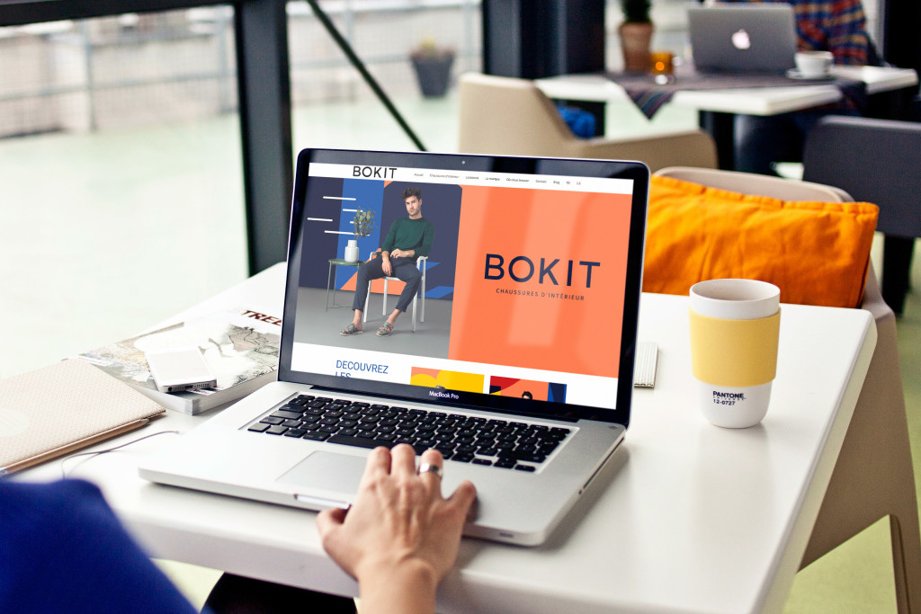 Réalisation du site internet de Bokit-shoes